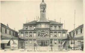 Cpa France 75017 Paris Mairie Des Batignolles 75017 Paris Paris Mairie