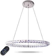 Crystal lighting pendant chandelier flushmount ceiling lamp residensial led light. Modern Led Ring Crystal Pendant Lights Modern Crystal Chandeliers Ceiling Light Indoor Lamp Fixtures Dimmable With Remote Control Lightingo Co Uk