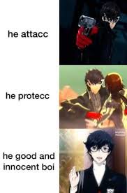 Akira Kurusu Ren Amamiya Joker Meme Persona 5 Memes Persona 5 Persona