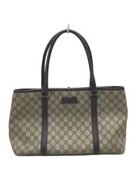 トートバッグ_GGスプリームPVCBRW114595Made in ITALYイタリア製総柄