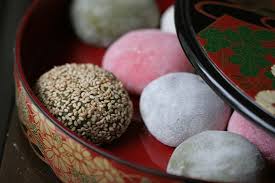 Daifuku Mochi Sweet Rice Cake Eating Japan Rice Cakes Asian Desserts Food
