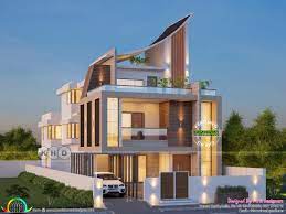We know that space is a significant factor common to modern designs. Luxurious Ultra Modern 5 Bedroom House Plan Kerala Home Design And Floor Plans 8000 Houses