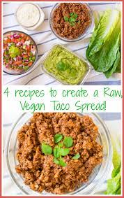 Super Easy Vegan Tacos Raw Gf Crystal Dawn Culinary Recipe Raw Vegan Dinners Raw Vegan Diet Raw Food Diet