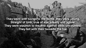Famous World War 1 Poem For The Fallen By Laurence Binyon Memorial Day Poem Poems Remembrance Day