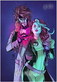 Gambit esports is cis team. New Vintage Gambit And Rogue X Men 1 Print On Fabric Quilting Sewing Fb 520 Handmade Rogue Gambit Marvel Comics Art Marvel Couples