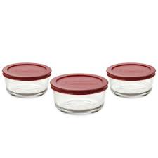 You can use the anchor hocking trueseal food storage containers in the microwave and the oven—though, the plastic lids obviously. Anchor Hocking 6 Piece Storage Bakeware And Storage Set Bed Bath Beyond