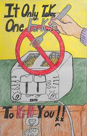 Electrical Safety Poster Contest Science Safety Safety Posters Electrical Safety