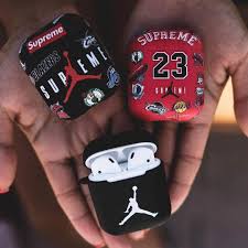 Best Luxury Supreme Airpods Case In 2020 Case Phone Case Accessories Earbuds Case
