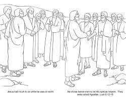 Jesus And 12 Disciples Coloring Page Jesus Coloring Pages Sunday School Coloring Pages Bible Coloring Pages