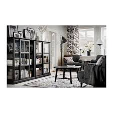 Malsjo Vitrine Schwarz Lasiert Schwarz Gebeizt Ikea Deutschland Wohnen Wohnung Wandfarbe Wohnzimmer