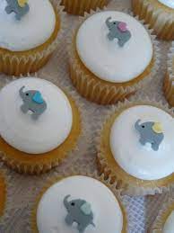 Pin By Bryeona Creech On My Cakes Baby Shower Cupcakes For Boy Elephant Baby Shower Cake Baby Shower Cupcakes
