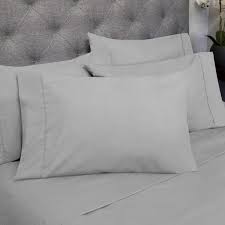 From playful kids' printed sheets that will add enchantment to your child's room to exquisite blooming florals. Sweet Home Collection 1500 Thread Count Microfiber Sheet Set 6 Piece Sheet Set Rv Short Queen Slate Walmart Com Walmart Com