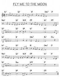 Fly Me To The Moon Partitions Clarinette Partitions Saxophone Partition Accordeon