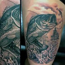 If you decided to get your first tattoo, please browse our site where you can find shoulder tattoos, forearm tattoos, neck tattoos, sleeve tattoos, tribal tattoos for men. 75 Bass Tattoo Designs For Men Sea Fairing Ink Ideas