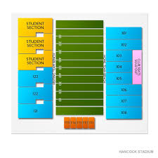 Hancock Stadium 2019 Seating Chart