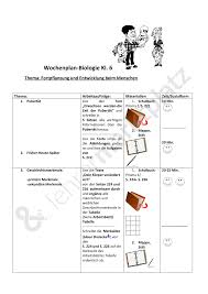 Wochenplan Fortpflanzung Und Entwicklung Unterrichtsmaterial Im Fach Biologie Wochen Planer Biologie Wochenplan Hier geht es um unterrichtsmaterial für das fach biologie: unterrichtsmaterial im fach biologie