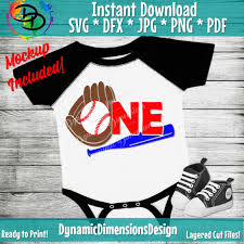 Download One Baseball Svg One Svg First Birthday Svg Baseball Baby Svg One Dynamic Dimensions
