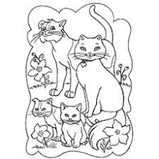Welcome to our cat coloring page where you can download over 160 unique and original cat pictures for hundreds of hours of coloring fun for all the family. Top 30 Free Printable Cat Coloring Pages For Kids