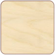 Square Steam Bending Wood Wood Cutouts Baltic Birch Plywood