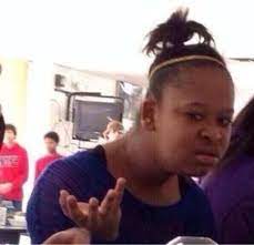 Confused Black Girl Confused Black Girl Meme Faces Confused Girl Meme Reaction Face