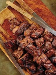 Brochettes De Bœuf Marine A L Ail Ricardo Recipe Bbq Recipes Beef Kebabs Food