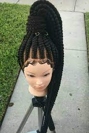 Braided Wig Ghana Weaving Full Lace Cornrow Braid Full Lace Human Hair Baby Hair Hair Styles Hair Braided Hairstyles