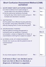 Image result for Confusion Assessment Method