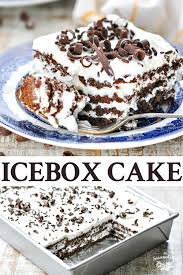 Old Fashioned Icebox Cake Recipe In 2020 Icebox Cake Thanksgiving Food Desserts Icebox Cake Recipes