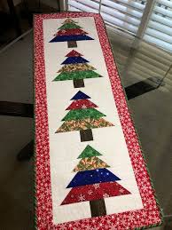 Christmas Quilted Table Runner Handmade Table Runner Holiday Table Runner In 2020 Quilted Table Runners Christmas Holiday Table Runner Handmade Table Runner
