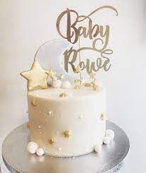 Twinkle Twinkle Little Star Absolutely Loved Making This Baby Shower Cake Who Else Is Gold Baby Shower Cake Moon Baby Shower Cake Baby Shower Cakes Neutral