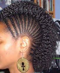 Are you ready to be a little edgy? 54 Images Of Natural Hairstyles For Women New Natural Hairstyles Natural Hair Styles Hair Styles Braided Mohawk Hairstyles