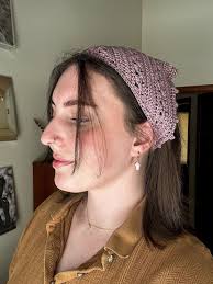 Sunflower Crochet Bandana Pattern