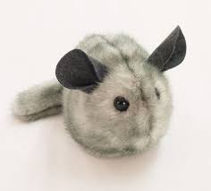 Light Grey Chinchilla Stuffed Animal Plush Toy 5x8 Inches Etsy Gorditas
