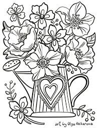 More 100 coloring pages from nature coloring pages category. Coloring Book Garden Design