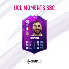 Karim benzema rating is 89. Fifa 19 Karim Benzema Ucl Moments Sbc Announced Fifaultimateteam It Uk