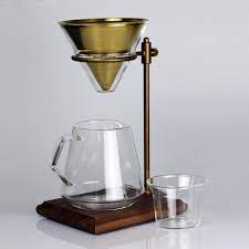 Dripper kit kinto slow coffee style glass coffee dripper with jug and wooden brewer stand. Kinto S02 Brewer Stand Set 4 Cup Tchibo Coffee Online Shop