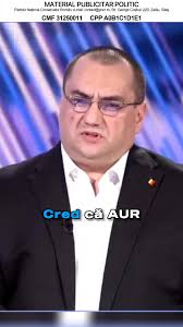 Am fost cu PNCR într-o alianţă electorală cu AUR la europarlamentare  deoarece am dorit să unim toate forţele suveraniste. Din păcate George  Simion a sabotat construcția unui pol suveranist care să ...