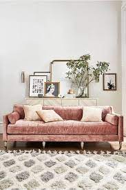 Pink Velvet Sofa And Moroccan Rug Living Space Home Decor Home Home Decor Inspiration