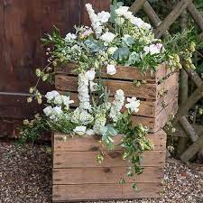2 Vintage Used Wooden Apple Crate Boxes Wedding Decoration Fun Wedding Decor Rustic Wedding Decor Wedding Decorations