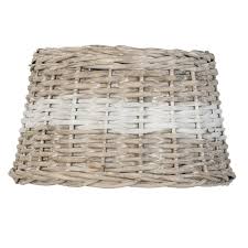 Lampenschirm Stehlampe Lampe Landhaus Schirm Korb Rattan Clayre