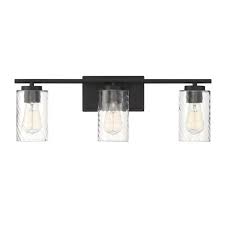 Instead, the vanity is usually illuminated by light cast from a ceiling light, which results in unwanted shadows and splotchy lighting. Trade Winds 3 Light Bathroom Vanity Light In Matte Black