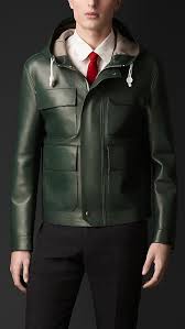 Men S Jackets Leather Bikers Bomber Quilted Burberry United States Leather Jacket Leather Jacket Men Green Leather Jackets