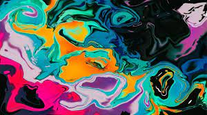 Desktop Wallpaper Color Paint Glitch