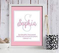 Also, browse our unique personalized baptism gifts popular christening gifts such as picture frames and photo albums are great ways to store photos of the special day. Amazon Com Girls Bible Verse Paper Art Print Girl Monogram Baby Girl Gift Personalized Baptism Gift Christening Gift Religious Gift Christening Present Baptism Present First Communion Handmade
