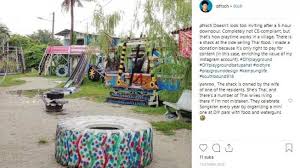 23 gambar kartun taman bermain spm psv kertas 2 sallz mia gambar klip desain unduh kartun hewan taman berm di 2020 kartun latar belakang kartun menggambar karikatur. Mulia Sekali Pasangan Ini Sulap Area Penuh Sampah Jadi Taman Bermain