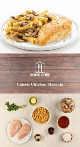 Classic Chicken Marsala With Buttery Garlic Mushroom Sauce Recipe Cooking Meat Chicken Marsala Chef Recipes