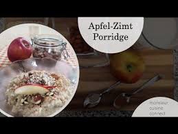Monsieur Cuisine Connect Apfel Zimt Porridge Youtube Cuisine Food Breakfast