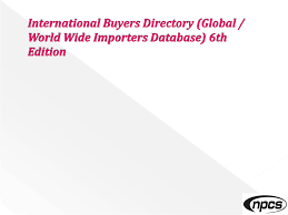 The country's strength, market disadvantages, foreign direct investment (fdi) and figures (fdi influx, stocks, performance, potential, greenfield investments). World Importers Buyers List Directory Database Pdf