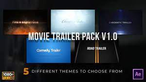 After all, you can simply detach a travel trailer from. Download Movie Trailer Variety Pack V1 0 Free Videohive Free After Effects Templates Premiere Pro Templates