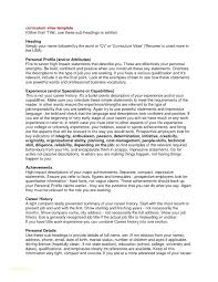 Examples Of Personal Profiles For Resumes Effective Resumes Samples ...